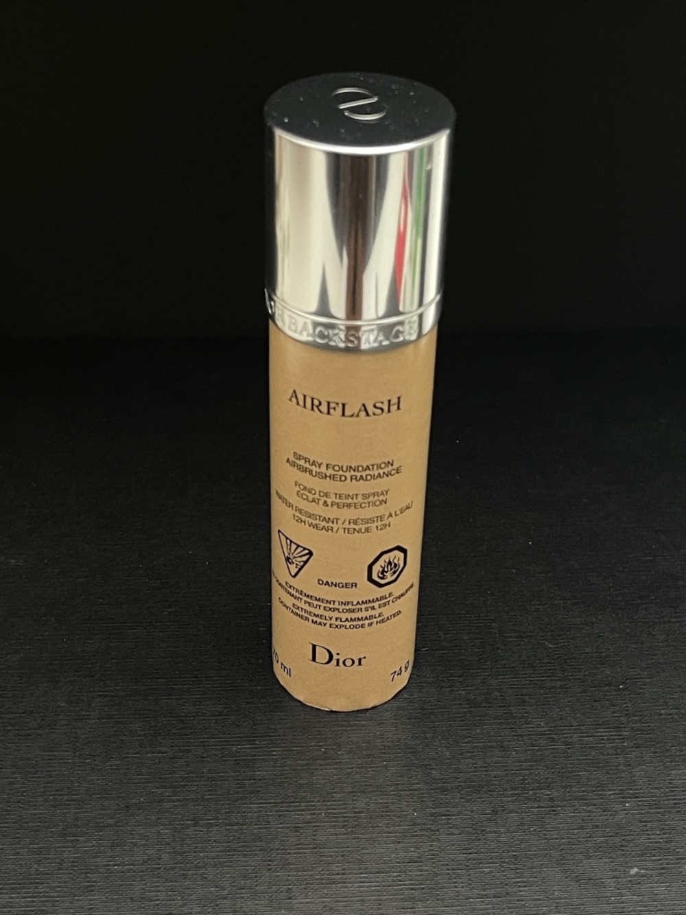 New RARE Christian Dior Backstage Airflash Spray Foundation 70ml-1CN(104)